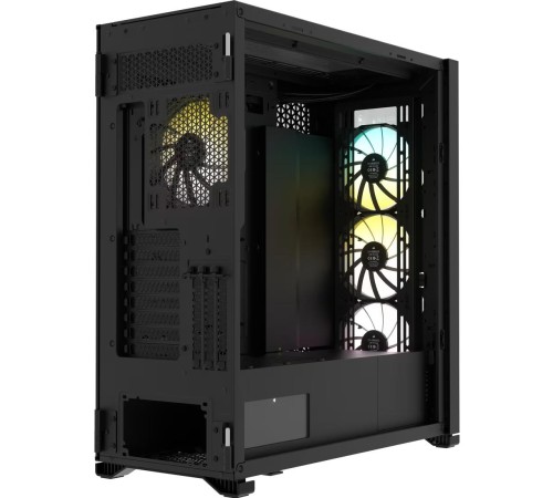 Корпус без блока питания/ Case Corsair iCUE 7000X RGB, Full-Tower, TG, 4x140mm RGB, 4xUSB-A 3.0, 1xUSB 3.2 Type-C, E-ATX, ATX, mATX, mITX Black
