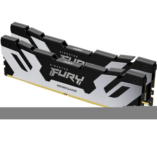 Память оперативная/ Kingston 32GB 8000MT/s DDR5 CL38 DIMM (Kit of 2) FURY Renegade Silver XMP Память оперативная/ Kingston 32GB 8000MT/s DDR5 CL38 DIMM (Kit of 2) FURY Renegade Silver XMP