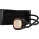 Система жидкостного охлаждения/ Water Cooling System Corsair NAUTILUS 240 ARGB (240mm, Black, ARGB/ Fans: 2x120mm, 74.37CFM, 34dBA, 2100RPM/ S: 1851, 1700, AM5, AM4)