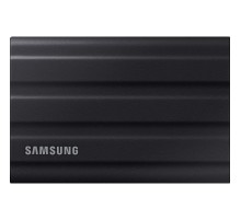 Внешние HDD и SSD/ Samsung External SSD T7 Shield, 2TB, Type C-to-C/A, USB 3.2 Gen2, R/W 1050/1000MB/s, IP65, 88x59x13mm, 98g, Black (12 мес.)