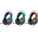 Defender Игровая гарнитура Flame черный, RGB, провод 2 м