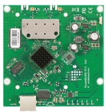 Точка доступа MikroTik 911 Lite5 dual with 600MHz Atheros CPU, 64MB RAM, 1x LAN, built-in 5Ghz 802.11a/n  2x2 two chain wireless, 2xMMCX connectors, RouterOS L3