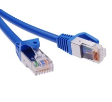 Патч-корд экранированный CAT6 F/UTP 4х2, LSZH, синий, 2.0м