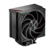 Кулер для процессора/ CPU Cooler PCCooler RZ500 BK (250W, 4-pin PWM, 155mm, Al/Cu, 5x6mm, 1x120mm, 86.73CFM, 32dBA, 2200RPM, S: 1851/1700/1200/115X, AM5/AM4, black)