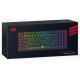 Redragon Беспроводная клавиатура Dragonwarrior RGB,тонкая,94клавиш,б.п.