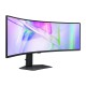 Монитор Samsung S49C950UAI/ Samsung S49C950UAI 49" ultrаwide 32:9 curved VA monitor, 5120x1440, R=1000 mm, 5ms(GtG), 350 cd/m2, MEGA DCR(static 3000:1), 120Hz, 178°/178°, DP; HDMIx2, USB 3.0x3, USB-Cx1, Ethernet (LAN) x1, Headphone, speakers, HAS, VE