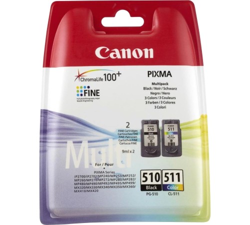 Набор картриджей/ IJ CARTRIDGE PG-510/CL-511 MULTIPACK