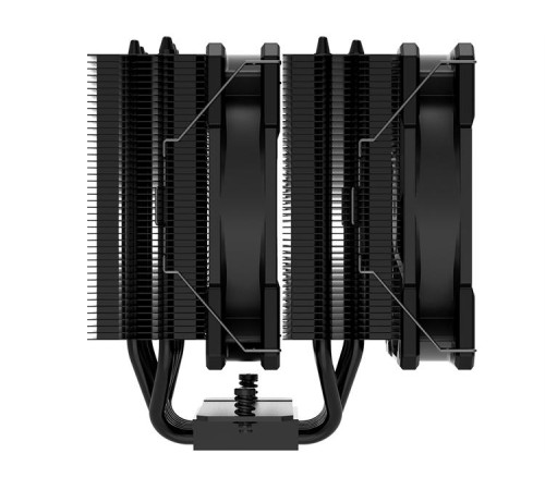 Кулер для процессора ID-COOLING SE-207-XT ARGB LGA20XX/1700/1200/115X/AM5/AM4 (8шт/кор, TDP 280W, PWM, черный, 7 тепл.трубок + медная база, 2 x FAN 120mm,  Addressable RGB LED) RET