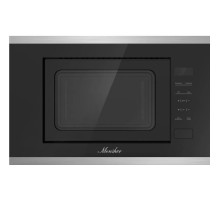 Встраиваемая микроволновая печь Monsher/ 700 Вт, High-Tech, 20 л, черный+нерж.