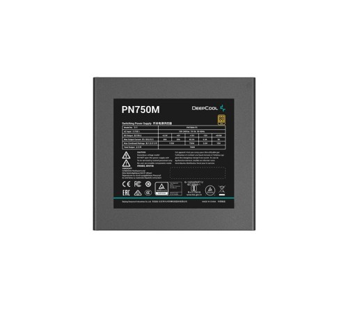 блок питания Deepcool PN750M (ATX 3.1, 750W, Full Cable Management, PWM 120mm fan, Active PFC, 80+ GOLD, Gen5 PCIe) RET блок питания Deepcool PN750M (ATX 3.1, 750W, Full Cable Management, PWM 120mm fan, Active PFC, 80+ GOLD, Gen5 PCIe) RET