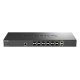 коммутатор D-Link PROJ Настраиваемый L2+ коммутатор, 10x10GBase-X SFP+, 2xCombo 10GBase-T/SFP+, CLI, консольный порт RJ-45