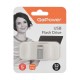 Флеш-накопитель/ Флеш-накопитель GoPower MINI 32GB USB2.0 металл серебряный (1/50/1000)