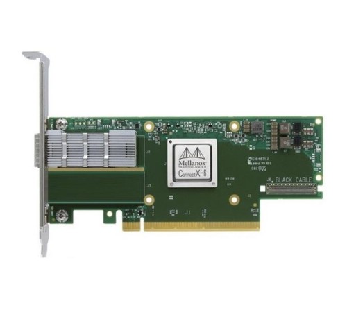 Сетевая карта Infiniband/ CX653105A ConnectX®-6 VPI adapter card, 100Gb/s (HDR100, EDR IB and 100GbE), single-port QSFP56, PCIe3.0/4.0 x16, tall bracket, single pack Сетевая карта Infiniband/ CX653105A ConnectX®-6 VPI adapter card, 100Gb/s (HDR100, EDR IB and 100GbE), single-port QSFP56, PCIe3.0/4.0 x16, tall bracket, single pack