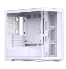 Корпус без блока питания/ Case JONSBO D300, Mini-Tower, TG, no fan, 2xUSB-A 3.2 + 1xUSB-C 3.2, mATX, mITX White