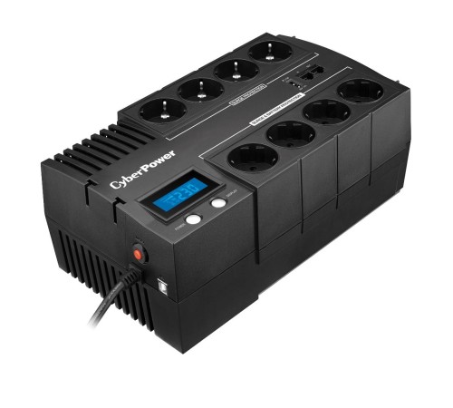 ИБП CyberPower BR1200ELCD, Line-Interactive, 1200VA/720W, 8 Schuko розеток, USB&USB Charger, RJ11/RJ45, LCD дисплей, Black, 0.33х0.2х0.01м., 9кг./ UPS Line-Interactive CyberPower BR1200ELCD 1200VA/720W USB/RJ11/45 (4+4 EURO) ИБП CyberPower BR1200ELCD, Line-Interactive, 1200VA/720W, 8 Schuko розеток, USB&USB Charger, RJ11/RJ45, LCD дисплей, Black, 0.33х0.2х0.01м., 9кг./ UPS Line-Interactive CyberPower BR1200ELCD 1200VA/720W USB/RJ11/45 (4+4 EURO)