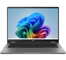 Ноутбук ASUS Vivobook 14 Flip TP3407SA-QL055W Intel Core Ultra 7 256V/16GB LPDDR5X 16GB/1TB SSD/Intel Arc Graphics/14" OLED WUXGA (1920 x 1200) TOUCH WiFi 7+BT 5.4/ WIN11 HOME/1.33 kg/Matte Gray/Stylus