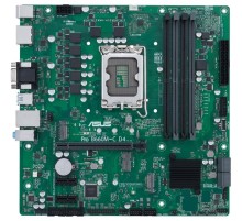 Материнская плата ASUS PRO B660M-C D4-CSM, LGA1700, B660, 4*DDR4, 4*SATA, 2*M.2, 2*USB 3.2, 2*USB 2.0, 1*PCIx16, 2*PCIx1, 2*DP+D-Sub+HDMI, mATX; 90MB19B0-M1EAYC