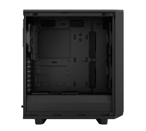 Корпус ПК без блока питания/ Case Fractal Design Meshify 2 Compact TG Light Tint, Midi-Tower, 1x120mm + 2x140mm, 2xUSB-A 3.2 + 1xUSB 3.2 Type-C ATX, mATX, mITX Black
