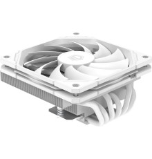Кулер для процессора/ CPU Cooler ID-COOLING IS-67-XT WHITE (150W, 4-pin PWM, 67mm, Al/Cu, 6x6mm, 1x120mm, 67.58CFM, 32.3dBA, 2200RPM, S: 1851/1700/1200/115X, AM5/AM4, White)