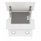 Вытяжки ELIKOR GOOD, Кухонная вытяжка ELIKOR КВ VERTEX 50 WH, наклонная, белый, 50 см, 750 м3/ч