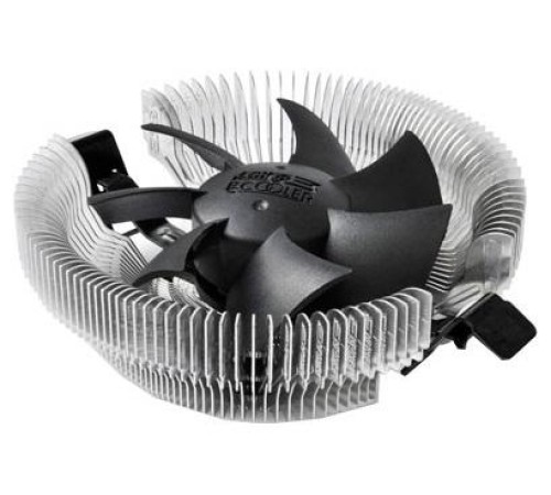 Кулер для процессора PCCooler E80 S775/115X/AM2/2+/AM3/3+/AM4/FM1/FM2/754/939/940 (72 шт/кор, TDP 65W, вент-р 80мм, 2200RPM, 22dBa) Retail Color Box