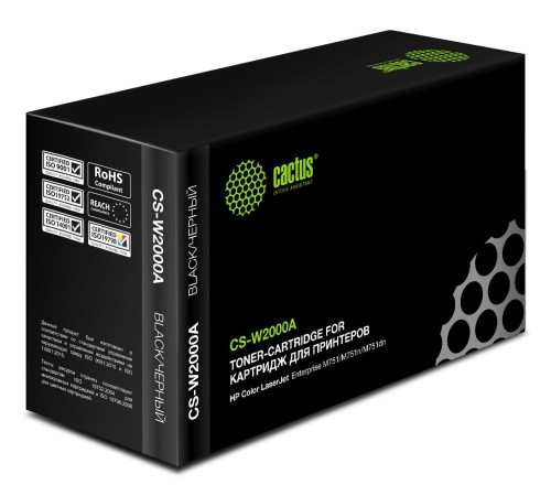 -/ Картридж лазерный Cactus CS-W2000A W2000A черный (7000стр.) для HP CLJ Ent M751