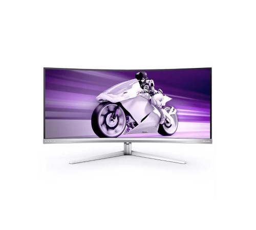 Монитор игровой 34'' 21:9 3440x1440(UWQHD) QD-OLED, Curved, 175 Hz, 250 cd/m2, 0,1 ms, 2xHDMI, DP, USB-C, USB-Hub, Height adj, Tilt, Swivel, Grey Монитор игровой 34'' 21:9 3440x1440(UWQHD) QD-OLED, Curved, 175 Hz, 250 cd/m2, 0,1 ms, 2xHDMI, DP, USB-C, USB-Hub, Height adj, Tilt, Swivel, Grey