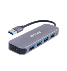 Концентратор/ DUB-1340 USB3.0 Hub, 4xUSB3.0 with Fast-Charging port
