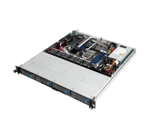 Серверная платформа/ ASUS RS300-E11-PS4 ; 1U, 1 x Socket LGA 1200; 4 x 3.5"/2.5" HS HDD Bays, up to (2*SATA/SAS/NVMe + 2*SATA/SAS); 4 x DDR4 ECC and non-ECC UDIMM; 3 slots: 1 x PCI-E x 16 + 1 x PCI-E x 8 + 1 x PCI-E x 8; 6 x SATA3 6Gb/s ports, I Серверная платформа/ ASUS RS300-E11-PS4 ; 1U, 1 x Socket LGA 1200; 4 x 3.5"/2.5" HS HDD Bays, up to (2*SATA/SAS/NVMe + 2*SATA/SAS); 4 x DDR4 ECC and non-ECC UDIMM; 3 slots: 1 x PCI-E x 16 + 1 x PCI-E x 8 + 1 x PCI-E x 8; 6 x SATA3 6Gb/s ports, I