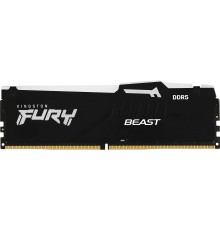 Память оперативная/ Kingston 8GB 5600MT/s DDR5 CL36 DIMM FURY Beast RGB EXPO