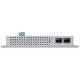 коммутатор/ PLANET WGS-5225-8P2S IP30, IPv6/IPv4, L2+ 8-Port 10/100/1000T 802.3at PoE + 2-Port 1G/2.5G SFP Wall-mount Managed Switch (-40~75 degrees C, dual power input on 48-56VDC terminal block and power jack, ERPS Ring, 1588, Modbus TCP, ONVIF, SNMPv3,