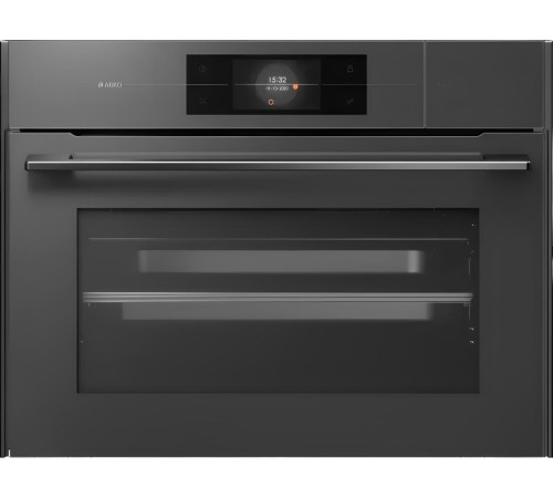 Встраиваемый духовой шкаф ASKO/ 741122, Встраиваемый духовой шкаф ASKO, компактный, высота 45 см, функция приготовления на пару, объем 51 л, полноцветный сенсорный TFT-дисплей, 132 автоматические программы, 11 режимов нагрева, режим ProRoast, Су-вид, плав