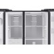 Холодильник Samsung/ 178x91.2.x71.6, 660/240 л, Диспенсер льда и воды, Metal Cooling, No Frost, side by side, матовый черный