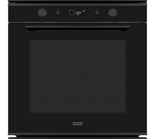 Духовой шкаф Franke FMY 98 P BK/ Best, Электрический духовой шкаф, 60 см, серия MYTHOS, 73л, 10 функций, 9 автоматических рецептов, сенсорное управление, утапливаемые ручки, дисплей, пиролиз, телескопические направляющие 1 уровень, черный