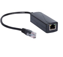 Конвертер/ OSNOVO PoE-конвертер Gigabit Ethernet 48V в 24V, методы PoE: вх. - A(1,2(+);3,6(-)) и B(4,5(+);7,8(-)), вых.- B(4,5(+);7,8(-)).