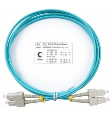  Cabeus FOP-50-SC-SC-2m Шнур оптический duplex SC-SC 50/125 mm OM3 2м LSZH