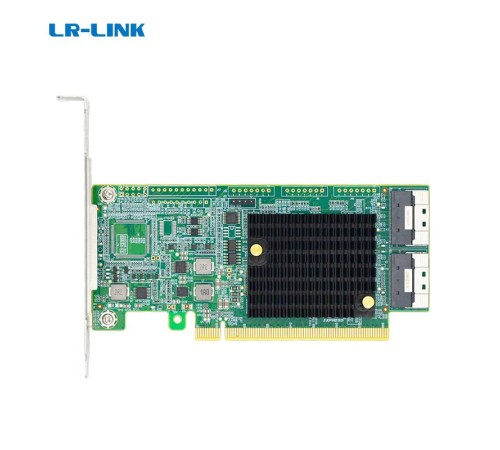 Адаптер для SSD/ PCIe x16 to Two SlimSAS SFF-8654 8i Retimer Adapter Адаптер для SSD/ PCIe x16 to Two SlimSAS SFF-8654 8i Retimer Adapter