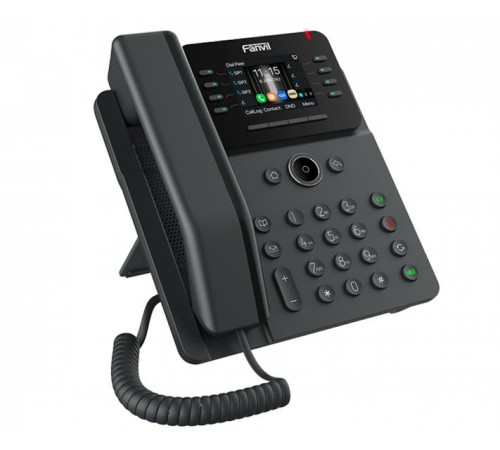 SIP-Телефон Fanvil V62W (Замена X303W), 12 SIP-акк., 2,8", 320x240 Цвет. экран, POE, БП в комп., 2x1 Gbps, Wi-Fi 6, BT 5.4 SIP-Телефон Fanvil V62W (Замена X303W), 12 SIP-акк., 2,8", 320x240 Цвет. экран, POE, БП в комп., 2x1 Gbps, Wi-Fi 6, BT 5.4