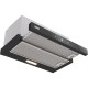 Вытяжка Franke/ Best, Вытяжка TOUCH BK 60, 60см, 750 м3/ч, сенсорное управление, LED освещение, Угольный фильтр Ф-07 (приобретается отдельно), цвет: нержавеющая сталь, лицевая планка: черное стекло