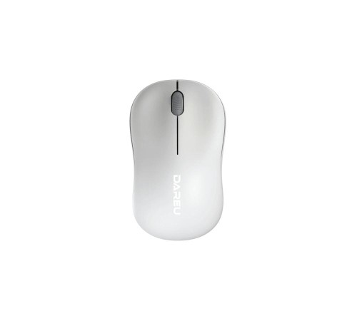 Мышь беспроводная Dareu LM106G White (белый), DPI 1200, ресивер 2.4GHz, размер 99.4x59.7x38.4мм (Вскрытая упаковка)