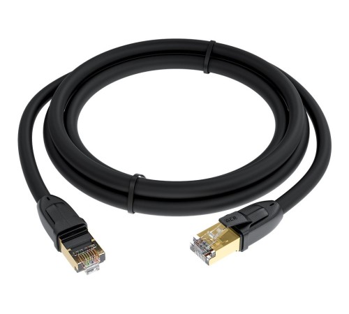 GCR Патч-корд PROF прямой 4.0m, FTP медь кат.6, позолоч. контакты и коннектор, 25 AWG, Deluxe ethernet high speed 10 Гбит/с, RJ45, T568B, GCR-52571 GCR Патч-корд PROF прямой 4.0m, FTP медь кат.6, позолоч. контакты и коннектор, 25 AWG, Deluxe ethernet high speed 10 Гбит/с, RJ45, T568B, GCR-52571