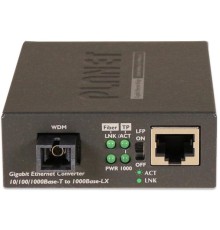 GT-806A60 медиа конвертер/ 10/100/1000Base-T to WDM Bi-directional Fiber Converter - 1310nm - 60KM
