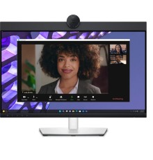 Монитор Dell 27"    P2724DEB Conferencing Monitor; S/BK (IPS;16:9;350 cd/m2;1000:1;5ms; 2560x1440x60Hz;DP;DPout;HDMI;USB-C(90W);USB-C(15W)4xUSB;RJ45;Wcam 2K;2xmcr;Spk 2x5W;Tilt;Swiv;HAS;Piv;VESA)