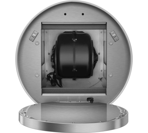 Вытяжка/ Кухонная вытяжка LEE ISLA (sensor) 39 INOX, островная, потолочный монтаж, цилиндрическая, 38 см, 1000 м3/ч, 4 скорости, сенсорное управление, энергоэффективность В, цвет нерж. сталь