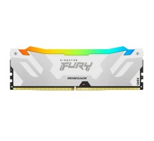 Оперативная память Kingston 16GB 7200MT/s DDR5 CL38 DIMM FURY Renegade RGB White XMP