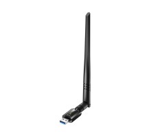 Адаптер Wi-Fi/ 1300Mbps High Gain Wi-Fi USB 3.0 Adapter, 802.11ac/a/b/g/n, 867Mbps at 5GHz + 400Mbps at 2.4GHz, 1 high gain detachable antenna, USB 3.0