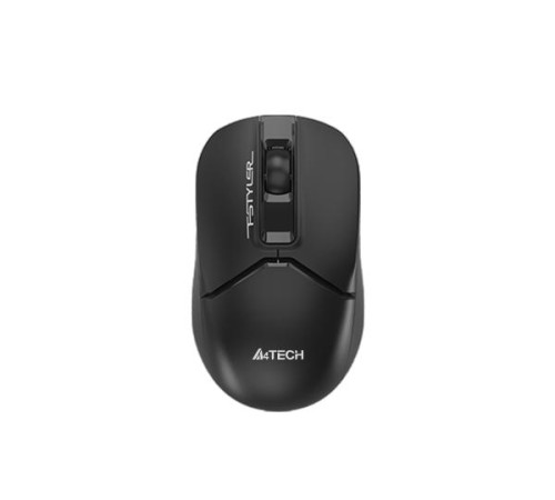 Мышь A4Tech Fstyler FG12 черный оптич. 1200dpi беспров. USB 3but (FG12 BLACK)
