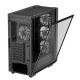 корпус Deepcool CC560 ARGB V2 без БП, боковое окно (закаленное стекло), 3x120мм ARGB LED вентилятор спереди и 1x120мм ARGB LED вентилятор сзади, черный, ATX (R-CC560-BKTAA4-G-2)