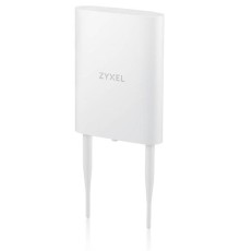 точка доступа Уличная  Zyxel NebulaFlex NWA55AXE, 802.11a/b/g/n/ac/ax (2,4 и 5 ГГц), внешние антенны 2x2 (в комплекте), до 575+1200 Мбит/с, 1xLAN GE, защита от 4G/5G, без поддержки Captive portal и WPA