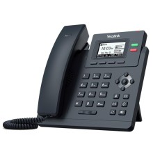 Телефон YEALINK SIP-T31W, 2 аккаунта, дисплей 2.3", Wi-Fi, PoE, БП в комплекте, шт